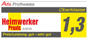 Spitzenergebniss im Praxistest für EASY Flachdachabdichtung